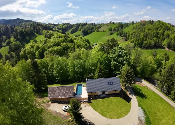 Auf 7 Ha Alleinlage - Pool,whirlpool, Sauna - Refugium Suedsteiermark فيلة *